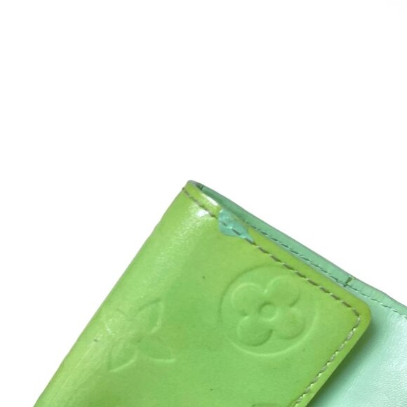 Auth LOUIS VUITTON Multicles 4 M91325 Peppermint Monogram Vernis - Picture 7 of 10